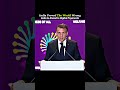 French President Emmanuel Micron praised India’s digital payment