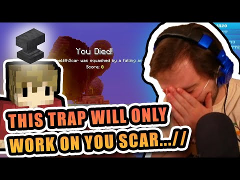 Scar Falling For An Obvious Grian's Prank..