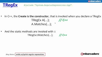 Skill Sprint: C++ Regular Expressions and TRegEx - Al Mannarino