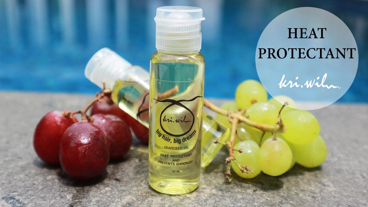 kri.wil Heat Protectant Grapeseed Oil YouTube