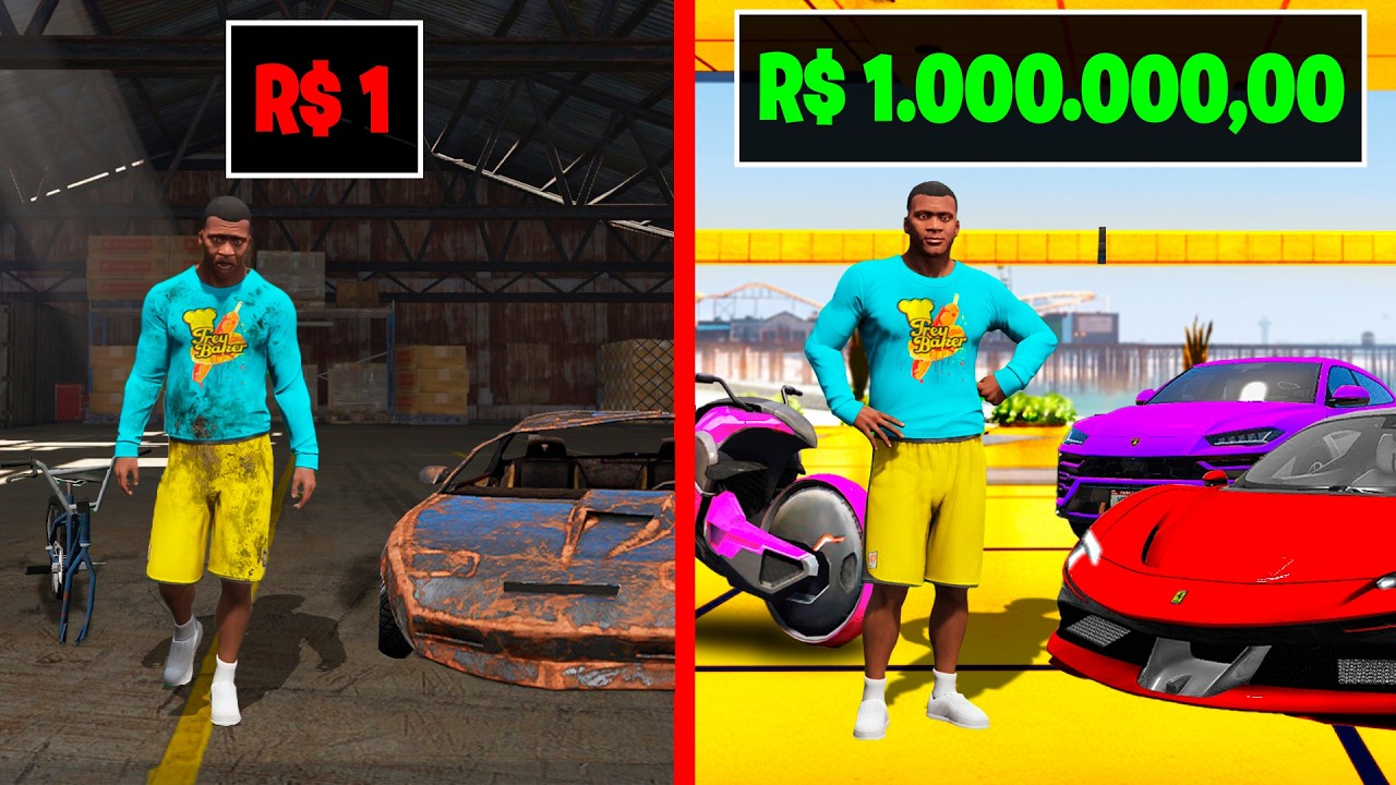 AS MELHORES CONCESSIONÁRIAS DO GTA 5! - O FILME