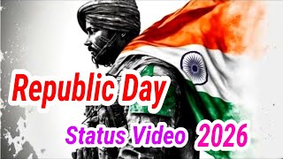 Republic day status video 2026 | Happy Republic Day🇮🇳 26 January ki Shayari video 🇮🇳 Army Status 🇮🇳 