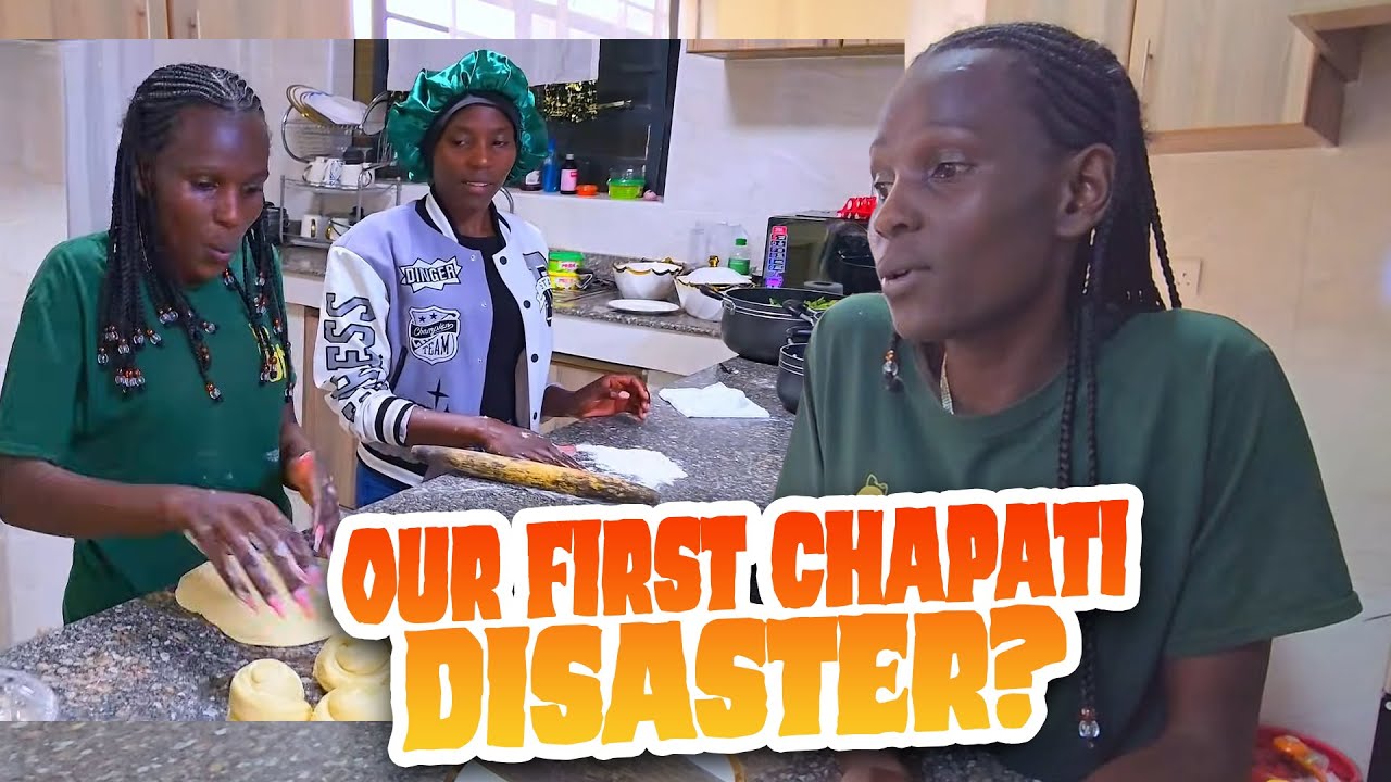 FIRST CHAPATI IN OUR NEW HOUSE😂🍞 | Cooking Disaster with My Sisters | Dem Wa Fb