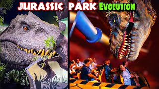 The Evolution Of Jurassic Park Rides