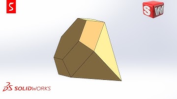 Solidworks Tutorial #5 : How to design and make a diamond in solidworks ?