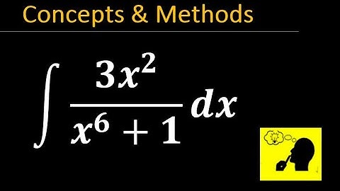 integrate 3x^2/(x^6+1) dx  || Integrate the function ∫ 3x^2/x^6+1 dx ||