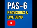 Detailed discussion on Demat and PAS 6