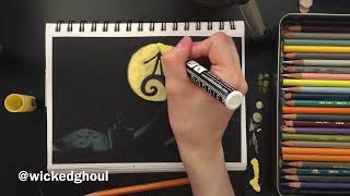 Nightmare Before Christmas Art