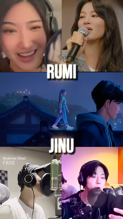WHO ARE the Voices of Rumi and Jinu - Free Cover Compilation #kpopdemonhunters #jinu #rumi