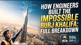 How Engineers Built the Impossible Burj Khalifa? Full Breakdown!