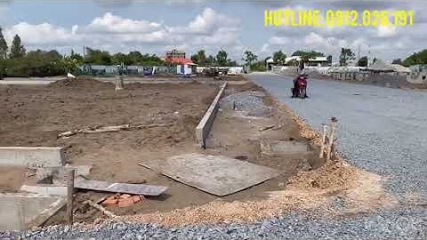 Video Sa Bàn Dự Án  Đất Nền Quốc Lộ 50 Cần Đước Long An  PKD