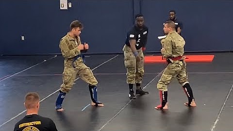 Army Combative’s Championship Fight