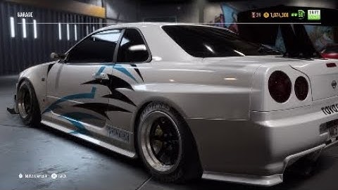 NFS™PAYBACK: Nissan Skyline GT-R V Spec[1999] CUSTOMIZE