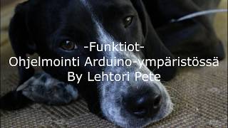 Funktiot - Ohjelmointi Arduino-ympäristössä
