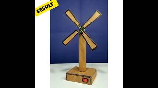 Diy DC Motor Wind Turbine Project #viral #shorts #dcmotor