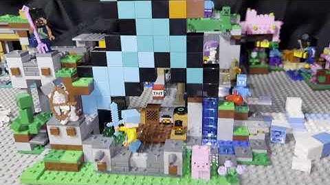 Super Cool Minecraft Set! The Sword Outpost | Set 21244