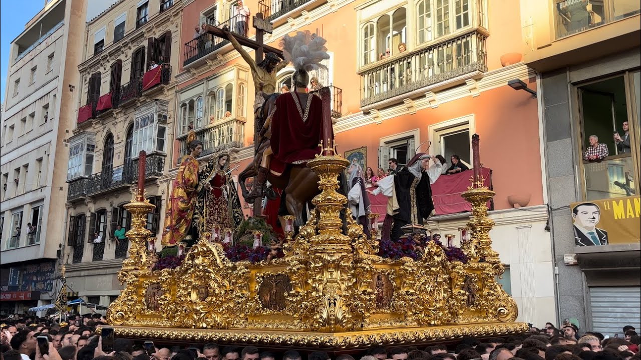 4K | CRISTO DE LA SANGRE | Tribuna de los Pobres | Málaga 2025