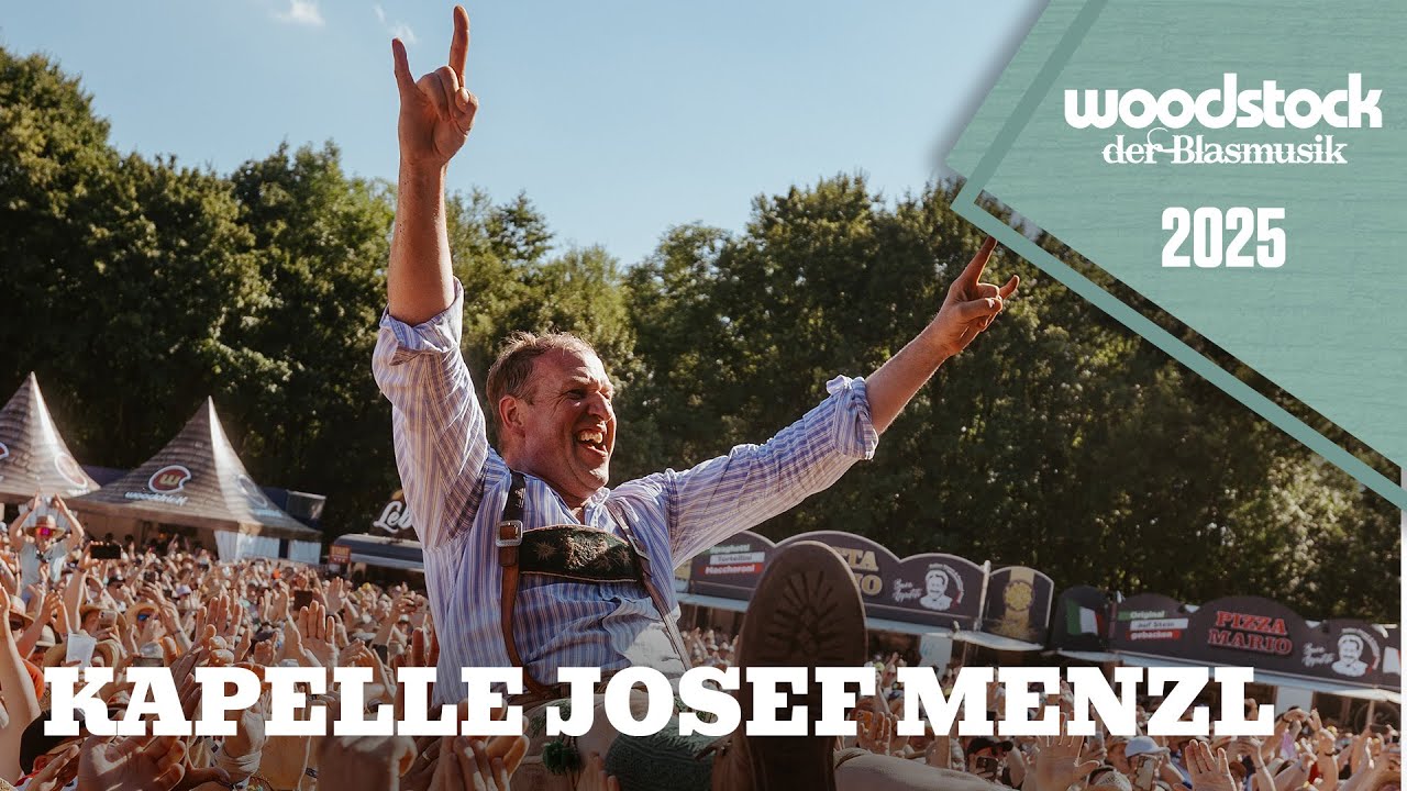 Kapelle Josef Menzl - Live am Woodstock der Blasmusik 2025