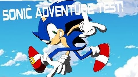 sonic adventure test! stick nodes pro short animation