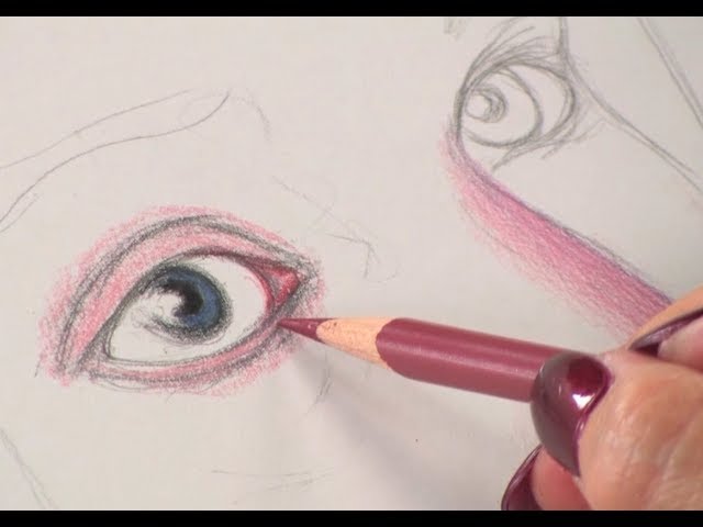 Preview | Art Lessons with Lee Hammond: Draw Faces in Colored Pencil -  YouTube