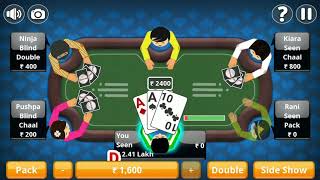 Teen Patti Offline Indian Poker screenshot 1