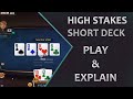 Highstakes ACTION on GGPoker at 50CNY (NL700) Play & Explain