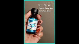 Yodo Blanco Para Las Uñas#Shorts - YouTube