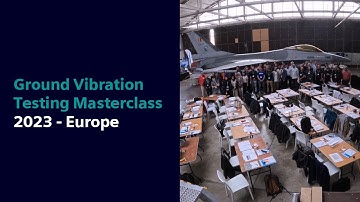 Ground Vibration Testing Masterclass 2023 - Europe #SimcenterAircraft #SimcenterAeroEngine