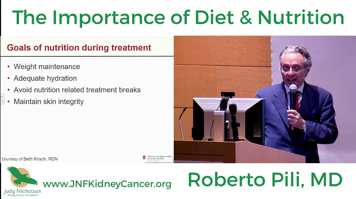 Diet and Nutrition - Roberto Pili, MD