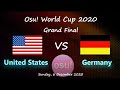 osu! World Cup 2020 Grand Final: United States vs Germany