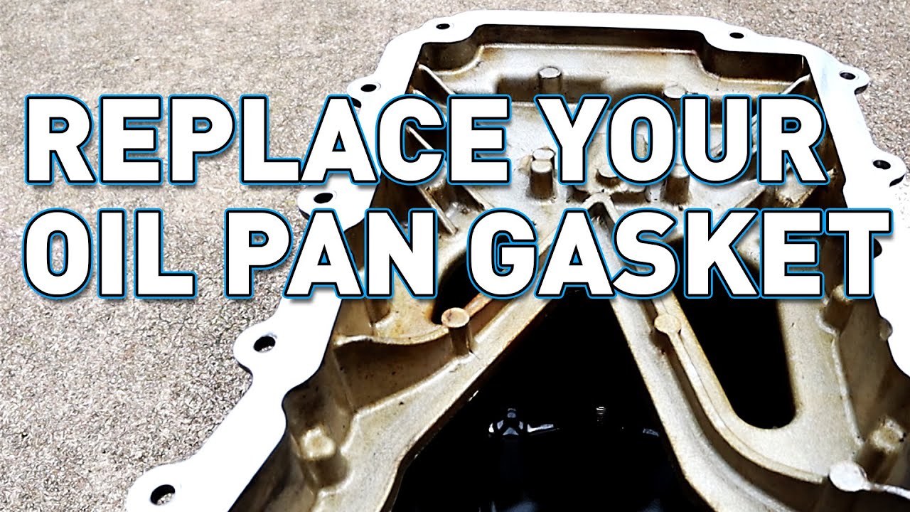 How to Replace a Leaking Oil Pan Gasket on a Jeep JK - YouTube