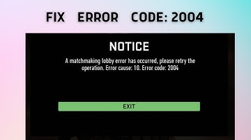 How to Fix Error Code 2004 in Warzone mobile