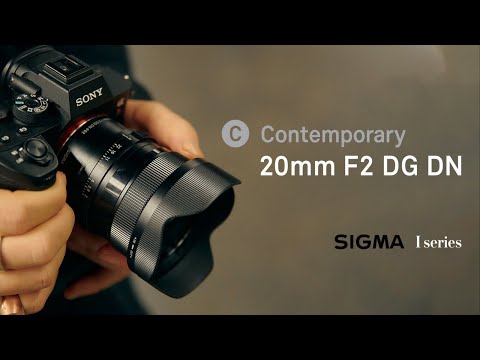 Nouveau 20mm F2 DG DN | Contemporary pour hybrides plein-format