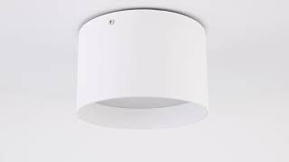 Forma 5.5In Led Cylinder Flush Mount 5-Cct 2700-3000-3500-4000-5000K Selectable Color Temperature