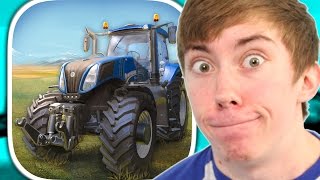 FARMING SIMULATOR 16 (iPhone Gameplay Video) screenshot 4