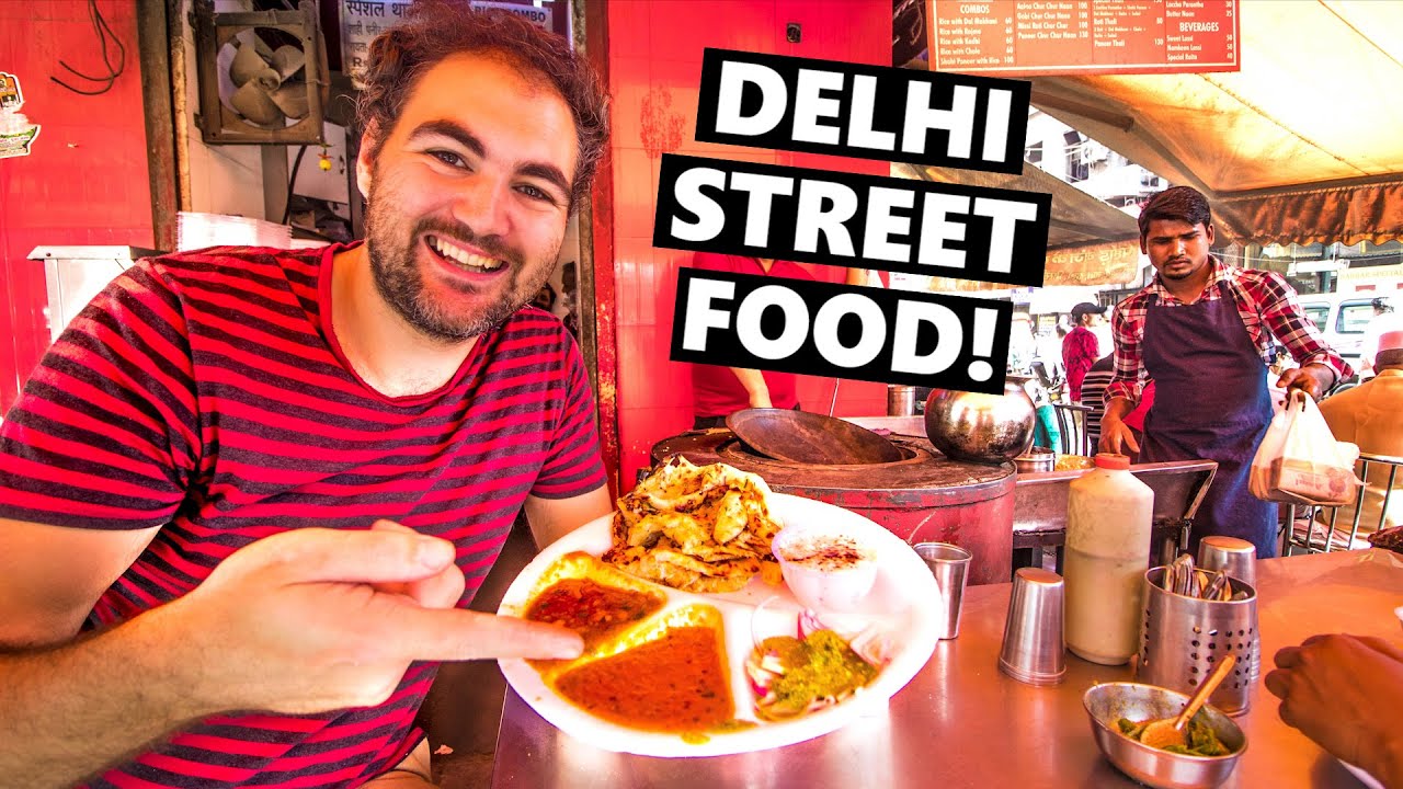 Amazing Indian Street Food In Delhi! (Chandni Chowk & Connaught Place