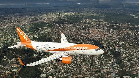 (4K) Ultra Settings/ Full Flight/ Liverpool, U.K. - Nice, France / Easyjet A320 Neo /MSFS