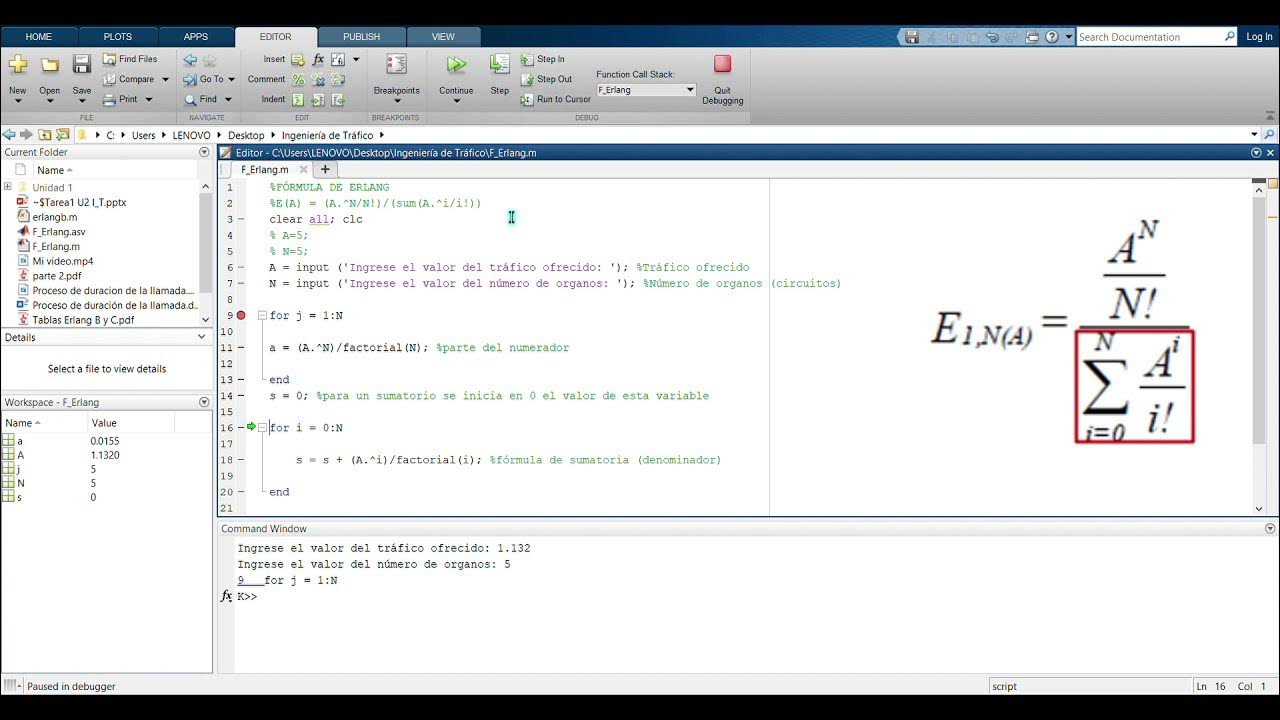 Fórmula de Erlang - YouTube