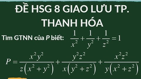 Nâng cao và phát triển toán 8 lời giải năm 2024