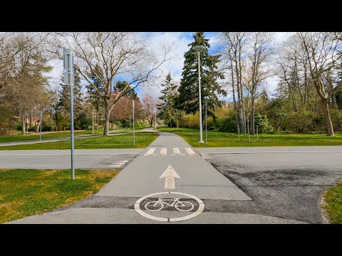 University of Victoria Bike Pathways and Connections (Saanich, BC - April 2022)