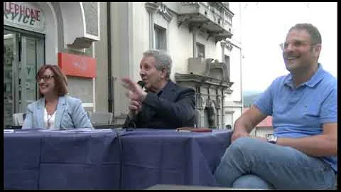 Lauria incontra lo scrittore Gino Carlomagno