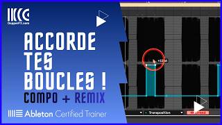 Ableton Live : accorder et transposer tes boucles audio (Pitch, AutoShift)