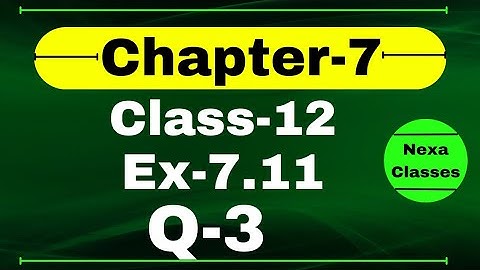Class 12 Ex 7.11 Q3 Math | Chapter7 Class12 Math | Integration | Ex 7.11 Q3 Class 12 Math