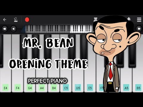 Mr. Bean Animated Opening Theme Perfect Piano Cover Tutorial How To Play