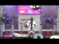 SUNDAY SECOND WORSHIP: GOD IS NOT FINISHED WITH YOU YET (4)