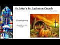 November 27, 2024 - 6:30pm Service