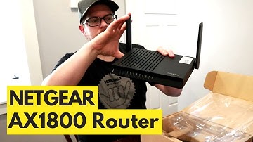 Review and Setup of NETGEAR Nighthawk AX1800 4-Stream Wifi 6 Router (RAX15) Wireless Router Firewall