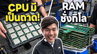 Exploring Huaqiangbei, Shenzhen: Second-hand Computer Market Selling CPUs by the Tray