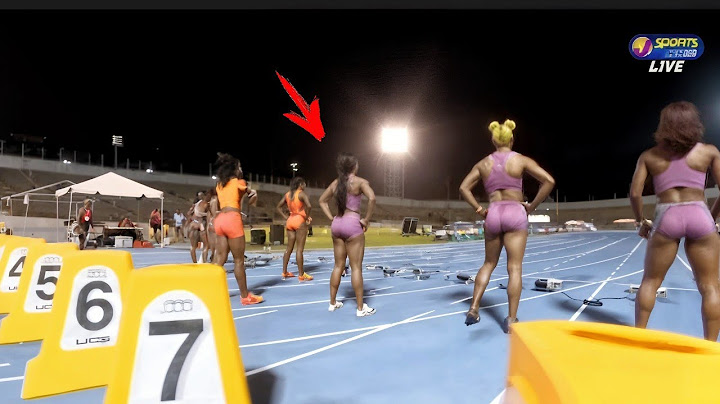 The Women's 100m Shericka Jackson vs Shelly-Ann Fraser-Pryce, Brianna Williams And Tia Clayton