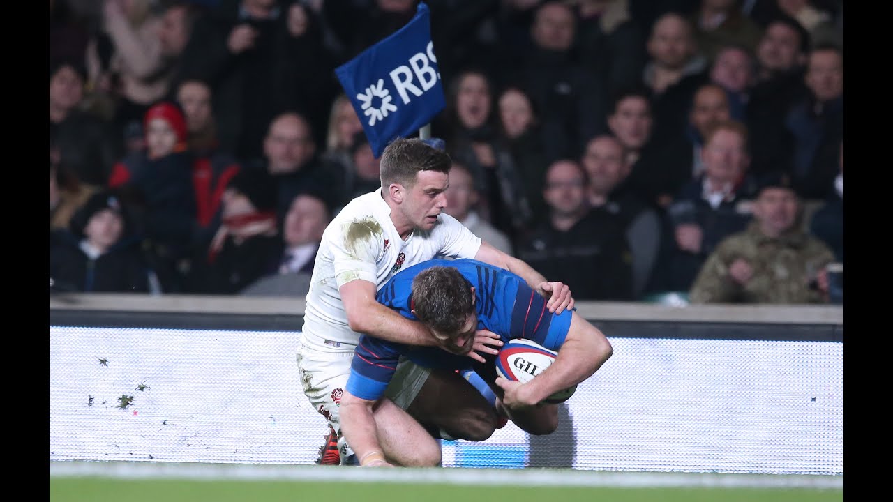 Magnificent Vincent Debaty Try, England v France, 21st March 2015